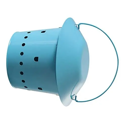 Produktbild: Zerodeko 1 STK Räucherstäbchenhalter weihrauchbrenner Incense Holder Fireproof Tray räuchergefäss Stabbrenner Spulenbehälter Feuerfestes Tablett Mückenspulentablett für den Haushalt Blue