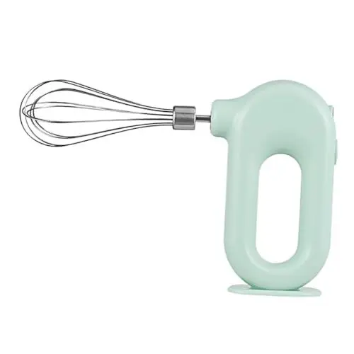 Produktbild: Zerodeko 1 Satz Elektrischer Eierschläger Standmixer Hand Milchaufschäumer Kabellose Werkzeuge Drahtloses Ei Backzubehör Mini Rostfreier Stahl Kleine Werkzeuge Handlich