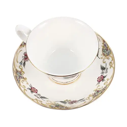 Produktbild: Zerodeko Bone China Set 4-teiliges Set Für Tee Kaffee Saft Stilvolle