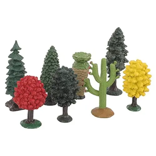 Produktbild: Zerodeko Mini-Baum-Modell-Set Künstliche Baumdekoration Simulierter Baumschmuck Tisch-simulationsbaum Für Die Inneneinrichtung