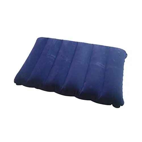 Produktbild: Zerodeko 1stk PVC Beflockte Aufblasbare Kissen Komprimierbares Kissen Wanderkissen Tragbares Aufblaskissen Kissen Für Draußen Kompaktes Kissen Reisen Quadrat Nackenpolster