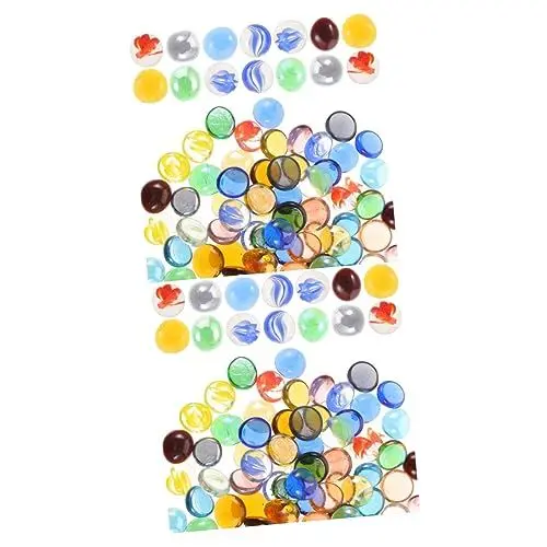 Produktbild: Zerodeko 200 STK Mini-Glasperlen klare Vasen für Blumen Glas Edelsteine ​​dekor Ornament Wohnkultur Vasenfüllmaterial Vasenfüller aus Glasedelsteinen Fischmaul Füllstoff Glasstein