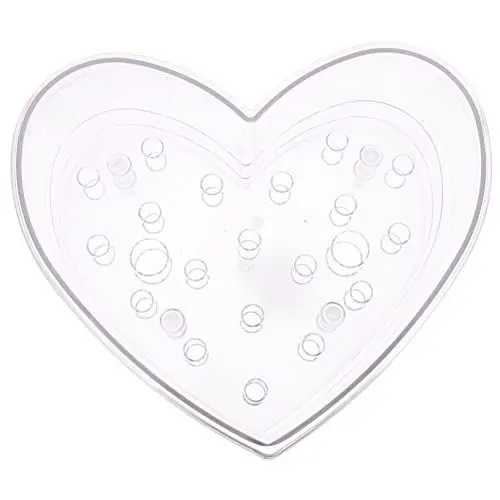 Produktbild: Zerodeko 2Er-Box Blumenkasten in Herzform Blumenvasen-Arrangement Hochzeitsblumenhalter Blumenkästen Herzschachteln für Blumen Rose Konservierte Blumen Aufbewahrungskiste Verpackung Acryl