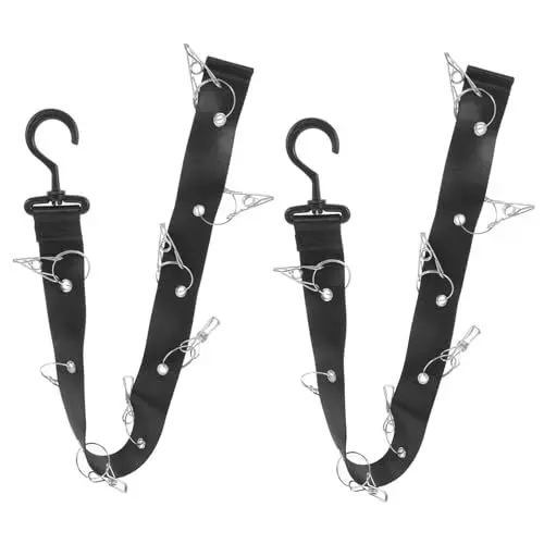 Produktbild: Zerodeko 2stücke Hockey-wäscheständer Tragbar Hockeyausrüstungszubehör Wäscheständer Für Sportausrüstung Hockey-kleiderbügel Hängend Organizer Für Hockeygeschenke