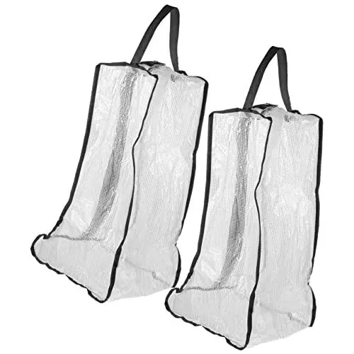 Produktbild: Zerodeko 2St Stiefel Aufbewahrungstasche schuhsack schuhbeutel Aufbewahrungstasche für Schuhe Cowboystiefeltasche Lagerung Reisetasche Staubschutzhaube Tragetasche Reisen