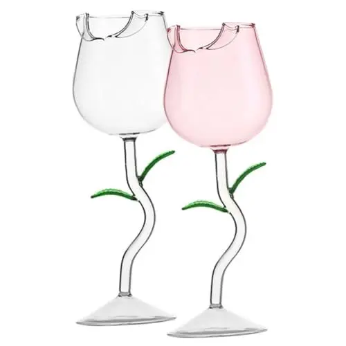 Produktbild: Zerodeko Weingläser Elegantes Glasbecher-set Multifunktions-getränkebecher Hochzeit