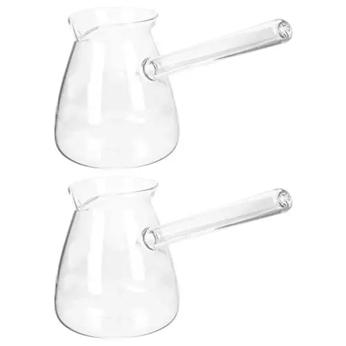 Produktbild: Zerodeko Elegantes Teekannen-Set Aus Glas – 450 Ml Hitzebeständiger Teekessel Und Kaffeekanne Für Den Herd Für Tee Und Kaffee