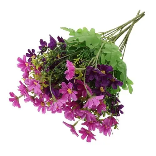 Produktbild: Zerodeko Blumenarrangement Künstlicher Gänseblümchen-Bouquet 28-Cluster-plastikmargerite für Raumdekoration