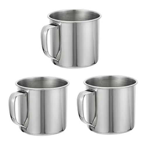Produktbild: Zerodeko 3stücke Junge Mädchen Trinkbecher Aus Mit Griff Für Kleinkinder Becher Für Camping Picknick Und Reisen Becher Für Kinderbecher