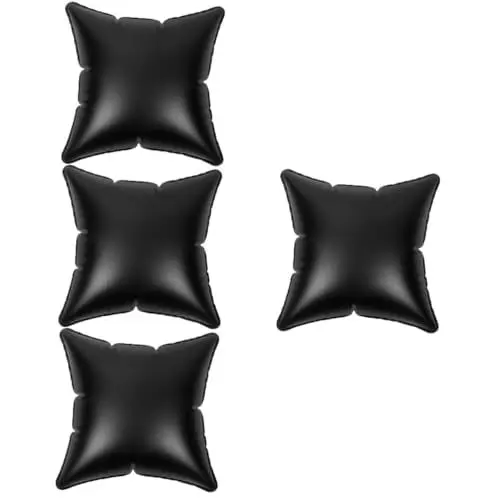 Produktbild: Zerodeko 4 Stücke Tragbare Sofa Kissen Aufblasbare Kissen Einsätze Ergonomische Kissen Für Neck Unterstützung Outdoor Kissen