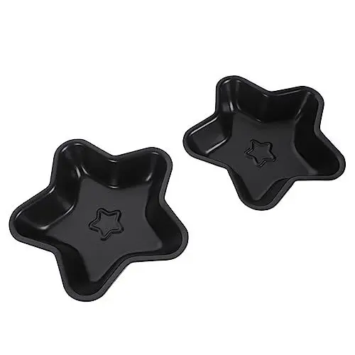 Produktbild: Zerodeko 4 Kleine Kuchenform Mini Backofen Minibackofen Muffinblech Kohlenstoffstahl