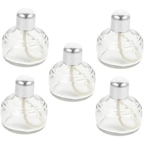Produktbild: Zerodeko 5 Stück Alkohollampe Werkzeug Heizgeräte Kerosin -Laterne Laborgerät Kerosinlampe Led-petroleumlampe Brenner Lampe Kerosinbrenner Laborausrüstung Heizlampe Laborlampen Glas