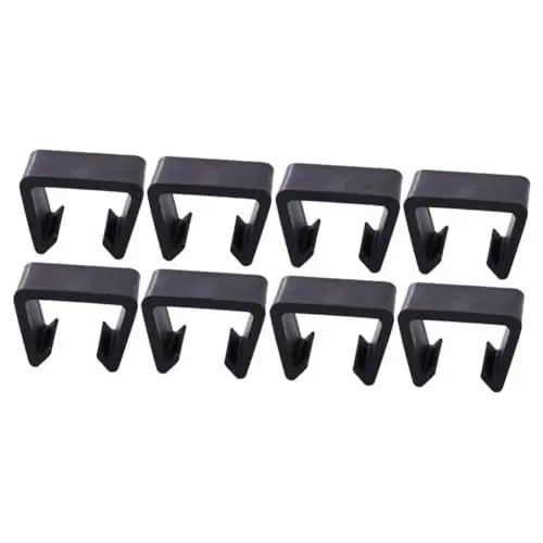 Produktbild: Zerodeko 8 STK Stabiler Stuhlclip Terrassencouch Im Freien Kreativer Sofaclip Sofa-Clip Möbelclip Stuhlbefestigung Outdoor-Sofa Haarclips Gartenmöbel Befestigungselemente Verbinder Rattan
