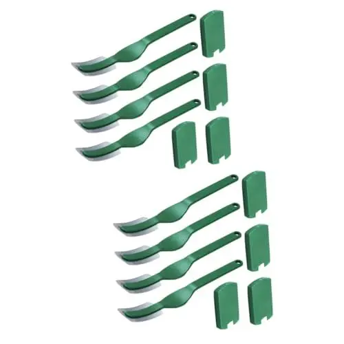 Produktbild: Zerodeko 8stücke Teiliges Brotmesser Edelstahl Ergonomischer Teig-rasierer Für Müheloses Backen Für Und Brötchen Küchenwerkzeug Für Hobbybäcker Und Profis