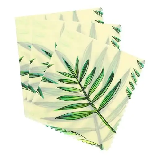 Produktbild: Zerodeko 9 Stk Bienenwachspapier Geschirr Mini-Käsekuchenformen Packpapier Bienenwachstücher zum Verpacken Backen von Lebensmittelverpackungen Haushalt Delikatessen Bild