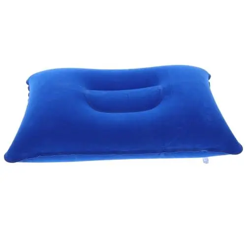 Produktbild: Zerodeko Ergonomisches Aufblasbares Kissen Zur Nackenstütze für Reisen Camping und Büro Schnell Aufzublasendes Kissen Zum Schlafen