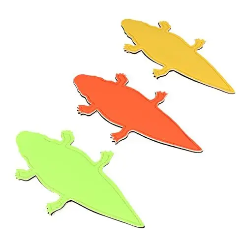 Produktbild: Zerodeko 3stücke Teiliges Lizard Neopren Eishalter Für Wiederverwendbare Eis-hüllen Für Partys Und Picknicks Schützt Vor Frost Und Sorgt Für Hygienischen Genuss