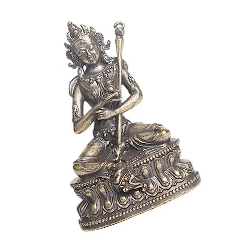 Produktbild: Zerodeko Elegante Buddha-Ornamente Für Zuhause Antiker Buddhistischer Schmuck Religiöses Dekorationsmodell Buddha-skulptur Aus Messing