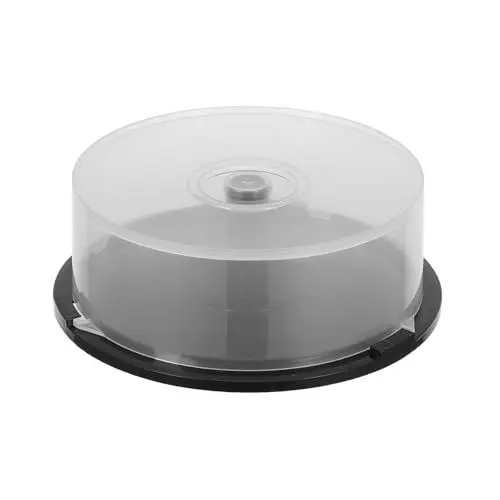 Produktbild: Zerodeko Dvd-organisationseimer Leicht Zugänglicher 25-teiliger Dvd-aufbewahrungsbehälter Platzsparender Aufbewahrungsbehälter Für Zuhause