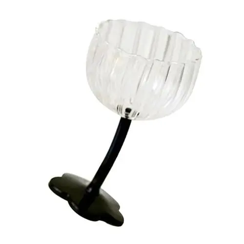Produktbild: Zerodeko Champagnerglas Barbecher Blütenkelch Aus Glas Mehrwegbecher Blumenglas Wiederverwendbare Becher Container Junggesellenabschiedsbrille Tasse Partybecher Weinlagerung Empfindlich