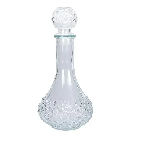 Produktbild: Zerodeko Dekanter Aus Glas Weinkrug Brillenzubehör Wodkaglas Klarglasflaschen Mit Verschluss Kühler Wasserkocher. Bourbon-dekanter Bierzubehör Kalt Weinschrank