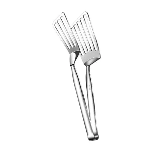 Produktbild: Zerodeko Grillklemme Spatel Edelstahl Kochzange Mehrzweck-küchenklemme Zum Kochen