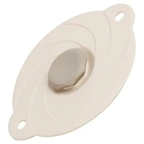 Produktbild: CONGARTENO 2St Frischhaltefolie aus Silikon Schüsseldeckel Herddeckelabdeckung Futternapfdeckel küche sachen küchenartikel Deckel der Küchenschüssel Deckel der Essensschüssel Kieselgel Beige