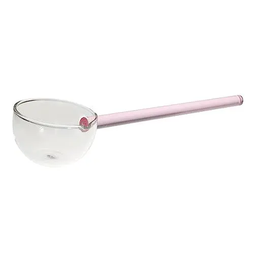 Produktbild: Zerodeko Rührlöffel für Suppe – Glaslöffel mit Griff Vielseitiger Eisportionierer Zum Kochen & Backen