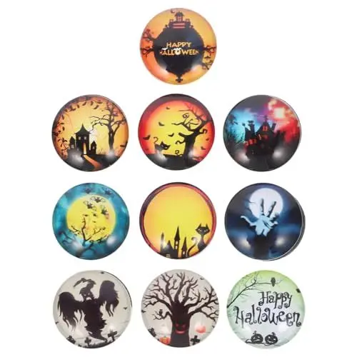 Produktbild: Zerodeko Halloween-Kühlschrankmagnet Baum des Lebens Kühlschrankmagnet Whiteboard-Magnete Für Küche Kühlschrank Büro Whiteboard Schule 10 Stück