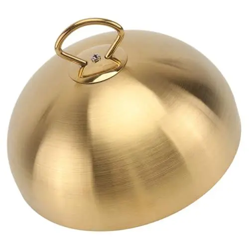 Produktbild: Zerodeko Käseglocke Kuppel keine Magnetabdeckung kaffeetassen muschel burgerglocke kuchen Bratpfanne praktische Food Dome-Abdeckung Kuppelabdeckung für den Haushalt Grill Steak Topfdeckel