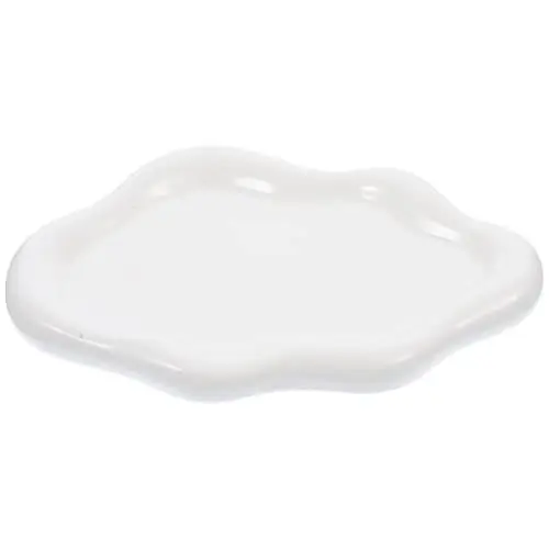 Produktbild: Zerodeko Keramik-Schmuck-Tablett Wolke Schmuckstück Schale Kreatives Schmuck-Display Tablett Dessertteller Salat Sushi-Tablett Für Ringe Ohrringe Halsketten
