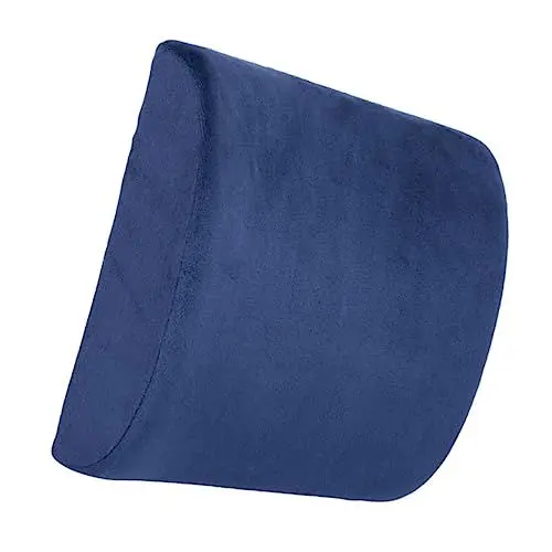 Produktbild: Zerodeko Lumbar Cushion Aus Memory Foam Atmungsaktives Rückenstützkissen Für Büro Und Autositz Ergonomisches Design Zur Linderung Von Rückenschmerzen Für Schwangere Und Senioren