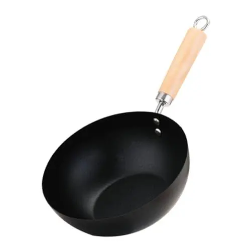 Produktbild: Zerodeko Bratpfanne Antihaft-wok Bratpfannen-set Aus Edelstahl 22 Cm Ohne Deckel Für Küchenkochgeschirr Leicht Zu Reinigen