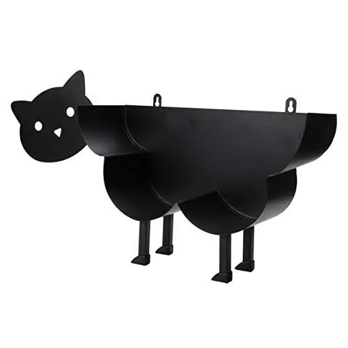 Produktbild: Zerodeko Klopapierhalter Stehend Tier Toilettenpapier Halter Wand Montiert Katze Toilettenpapier Stehen Toilettenpapier Lagerständer für Haus Badezimmer Klopapier Aufbewahrung