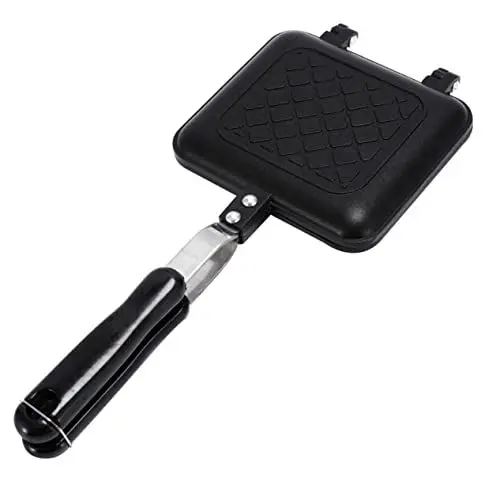 Produktbild: Zerodeko Sandwich-brot-form Home-sandwich-backmaschine Sandwich-bratblech Küche Sandwichmaker Pfanne Aluminium Wärmespeicherung