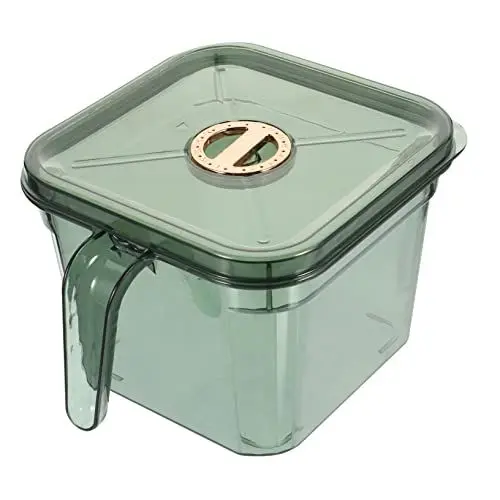 Produktbild: Zerodeko Kühlschrank Aufbewahrungsbox für Lebensmittel Transparente Frischhaltedose Zeitdrehknopf zur Vermeidung von Verderb für Obst und Gemüse