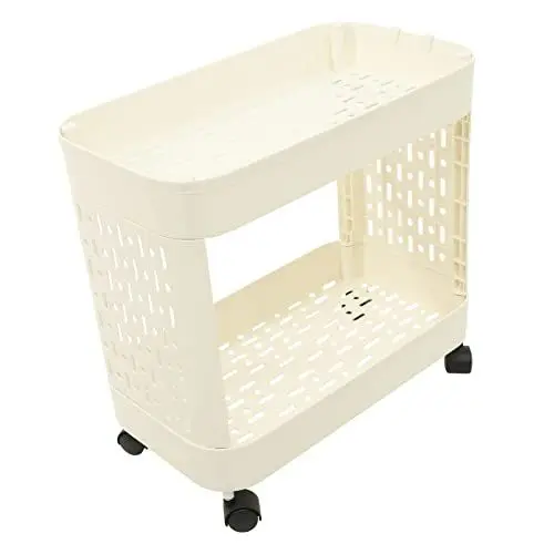 Produktbild: Zerodeko Metallregal mobiles Lagerregal Schreibtisch-Organizer Bücherregale Büroregale Druckerwagen Lagerregale Bücherwagen Kleideraufbewahrung Toilettenartikel-Organizer Veranstalter