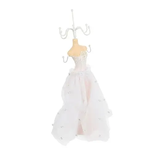 Produktbild: Zerodeko Prinzessin Schmuckst Änder Schmuckregal Schaufensterpuppe Halskettenhalter Schaufensterpuppenhalter Für Schneiderpuppen Ohrringe Kind Eisen Weiß Menschlicher Körper Ornamentbrett