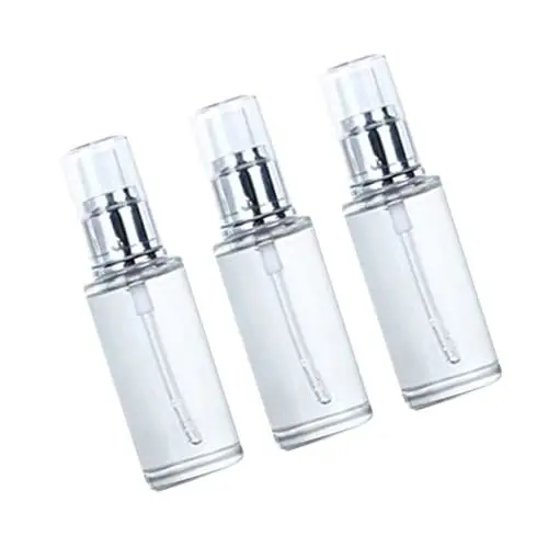 Produktbild: Zerodeko 3 Tragbare Leere Pumpflaschen Für Parfüm Nagelöl – 50 Ml – – Reisegröße – Stilvolles Design