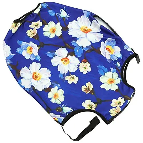 Produktbild: Zerodeko Reisegepäck Schutzplane Gartenmöbel Travel Suitcase Gepäckhülle Kofferschutz Gepäckhüllen Reisekoffer Spandex Gepäckschutz Blau Schutzhülle Grill Blumengepäck