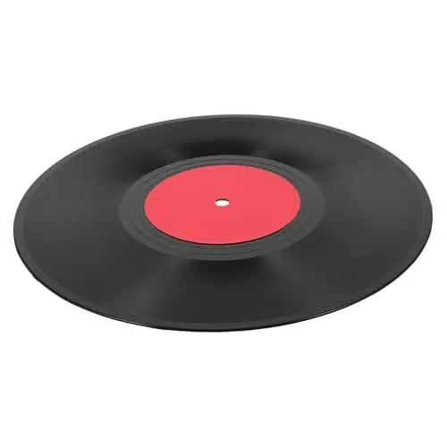 Produktbild: Zerodeko Vinyl-schallplatten-wandschild 12 Zoll Schallplatten-wanddekoration Für Retro-musik-mottoparty
