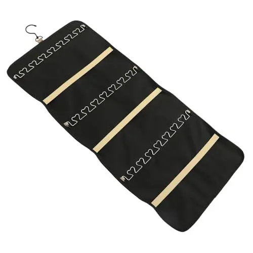 Produktbild: Zerodeko Schmuck Aufbewahrungskoffer Oxford Tuch Pvc Material Hängende Schmuck Aufbewahrungstasche Home Decor Zubehör