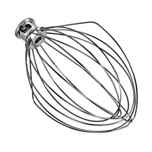 Produktbild: Zerodeko Schneebesen-handmixer Für Küchengeräte – Edelstahl-eierschläger Mixdraht K45ww Ideal Für Saucen Und Marinaden