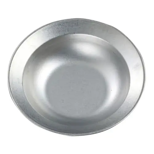 Produktbild: Zerodeko Salatschüssel-set Aus Edelstahl Dekorativer Teller Küchenservierplatte Flacher Salatteller Vintage-obstsalatschüssel
