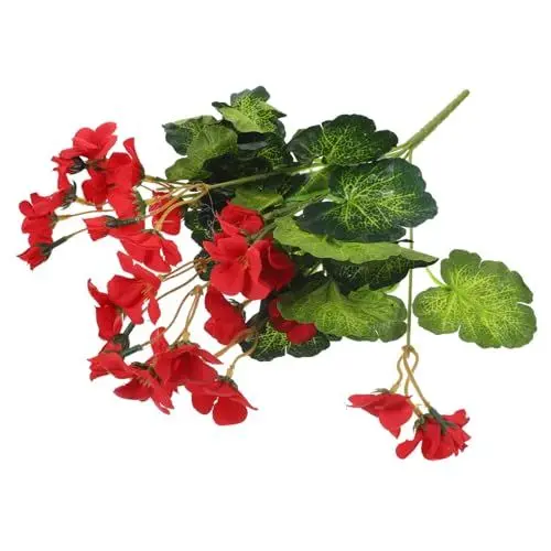 Produktbild: Zerodeko Simulierter Begonienstrauß hochzeitsdeko Fake-Blumen-Foto-Requisite Brautblumenstrauß Ornament Wohnkultur Foto-Requisiten Hochzeit gefälschte Kaskade Zierapfel Füllstoff