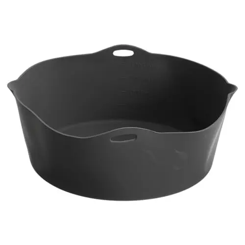 Produktbild: Zerodeko Silikon-schongarer-Einsatz Wiederverwendbar Für Slow Cooker-einsätze Auslaufsicher Waschbar Hitzebeständig Einteilig Grau