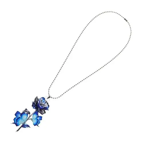 Produktbild: Zerodeko Auto-rückspiegel-Dekoration Rückspiegel-Ornament Acryl-Blumen-Auto-Ornament Autospiegel- Auto-rückspiegel Zusatzspiegel