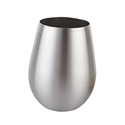 Produktbild: Zerodeko 18oz Edelstahl Trinkbecher U-förmiger Partybecher Für Cocktails Und Kaffee Bruchsicher Und Spülmaschinengeeignet Für Picknicks Camping Und Outdoor-aktivitäten