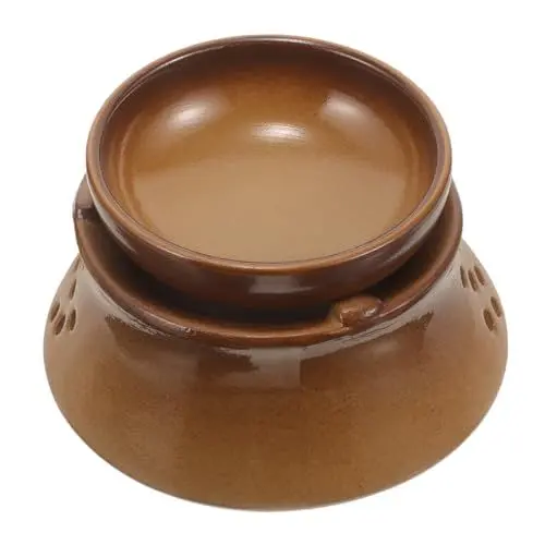 Produktbild: Zerodeko Teewärmer Aus Keramik Mit Tasse Teewärmer Im Japanischen Stil Teeheizung Für Wohnzimmerdekoration