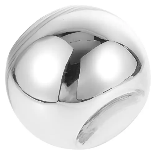 Produktbild: Zerodeko Terrarien Silberne Vase Dekorative Glasschale Glas-Terrarium-Blase Terrarienbecken Hydrokultur Vase Übertopf Aus Glas Esstischdekoration Runde Vase Büro Hochzeit Ornamente